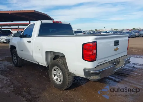 2016 Chevrolet Silverado 1500 Wt from USA, damaged, VIN 1GCNKNEC6GZ267116